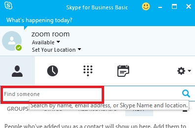 Skype For Business Chat Rooms